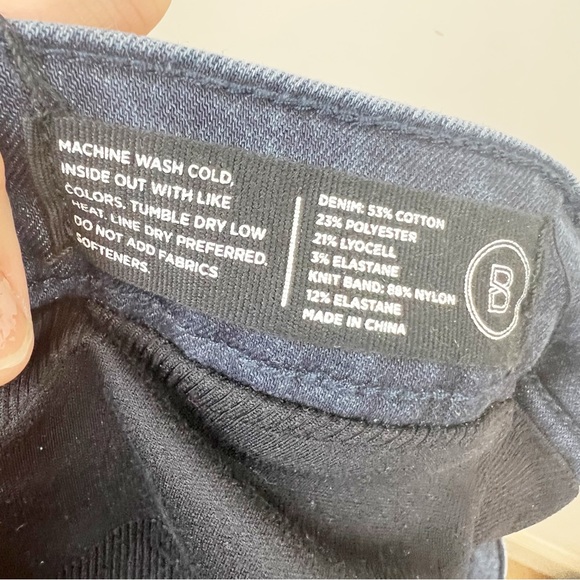 BLANQI DENIM Maternity Belly Support Skinny Jeans Medium Wash Size 10 - Picture 8 of 9